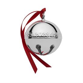 -,29TH EDITION SLEIGH BELL ORNAMENT (GINGERBREAD MAN & TREE). STERLING SILVER. MSRP $600.00                                                 