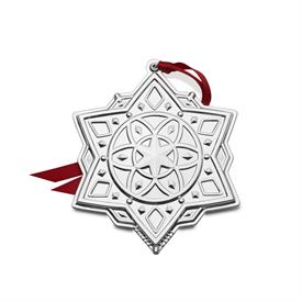-,4TH PLATED SNOWFLAKE ORNAMENT. SILVER PLATED. MSRP $90.00                                                                                 