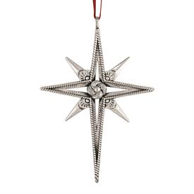 -,STAR OF ENCHANTMENT ORNAMENT. STERLING SILVER. MSRP $210.00                                                                               