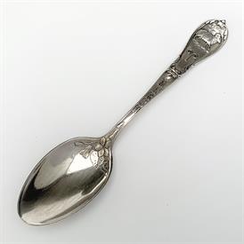 ,ARIES TEASPOON. THE RAM ZODIAC SIGN (MARCH 20TH-APRIL 21ST). ENGRAVED ON REVERSE (SEE PHOTOS). 5.8" LONG, 1.02 OZT                         