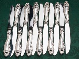 ,.79 Piece Set Service for 12 Place Size of Decor by Gorham Sterling Silver Was: $4,412  Weight 109.85 Troy Ounces                          