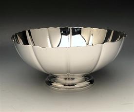 ,STERLING BOWL 4.5" TALL, 7" WIDE, SCALLOPED EDGE, 12.07 TROY OUNCES                                                                        