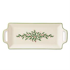 -16.5" HANDLED HORS D'OEUVRES TRAY. MSRP $120.00                                                                                            