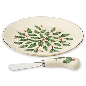 -6.75" CHEESE PLATE & KNIFE SET. MSRP $50.00                                                                                                