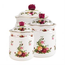 -SET OF 3 CANISTERS. HAND WASH.                                                                                                             