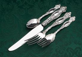 -,32 Piece Set including: Eight 4 Piece Dinner Sized Settings all Factory Brand New Frontenac by International Sterling Silver Was $4760    