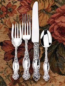 ,4 Piece Dinner New Settings Sterling Silver, Frontenac by International, Factory new, special release                                      