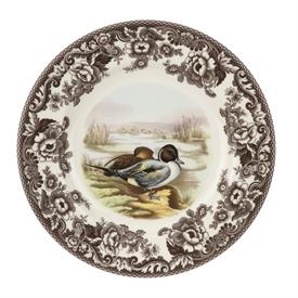 -DINNER PLATE, PINTAIL. 10.5" WIDE. MSRP $53.00                                                                                             