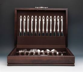 ,80 Piece Set of Hispana Sovereign by Gorham Sterling Silver Service for 12 Place Size Was: $4,594  Weight 105 troy ounces                  