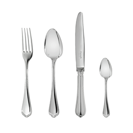 -48-PIECE SET WITH CHEST. SILVER PLATED.                                                                                                    