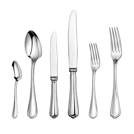 -36-PIECE SET WITH CHEST. SILVER PLATED                                                                                                     
