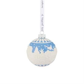 _,2022 CHRISTMAS COUTRYSIDE BAUBLE ORNAMENT. 3" WIDE                                                                                        