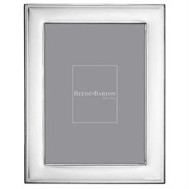 -5X7" NAPLES SILVERPLATE FRAME. TARNISH RESISTANT. BREAKAGE REPLACEMENT AVAILABLE.                                                          