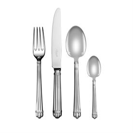 -36-PIECE FLATWARE SET WITH CHEST. SILVER PLATED. SERVICE FOR 6.                                                                            