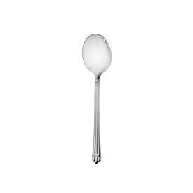 -SALAD SERVING SPOON. SILVER PLATED. 25 CM LONG.                                                                                            