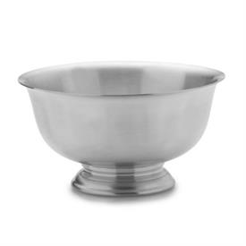 -758 LARGE PAUL REVERE BOWL. 8" WIDE, 4.5" TALL. PEWTER. MSRP $315.00                                                                       