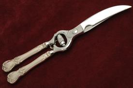 ,POULTRY SHEERS STERLING HANDLES WITH STAINLESS STEEL CUTTERS OLD MASTER STERLING SILVER BY TOWLE                                           