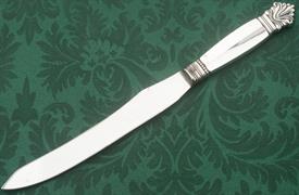 ,STEAK CARVING KNIFE 12.5" LONG ACANTHUS GEORG JENSEN CONDITION IS A 2 OUT OF 10 SCRATCHES ON BLADE HANDLE HEAVY SCRATCHES & DINGS          