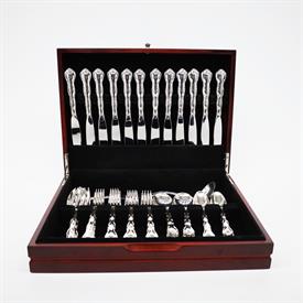 ,67 piece Service for 12, with Serving Pieces and new Silver Chest                                                                          