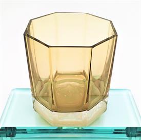 ,3.6" WHISKEY/DOUBLE OLD FASHIONED GLASS. 5 OZ. CAPACITY. SMALL CHIP INSIDE RIM (SEE PHOTOS)                                                
