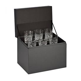 -SET OF 6 DOUBLE OLD FASHIONED GLASSES                                                                                                      